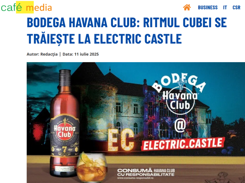 Bodega Havana Club - Bringing the Rhythm of Cuba to the Heart of the Festival 